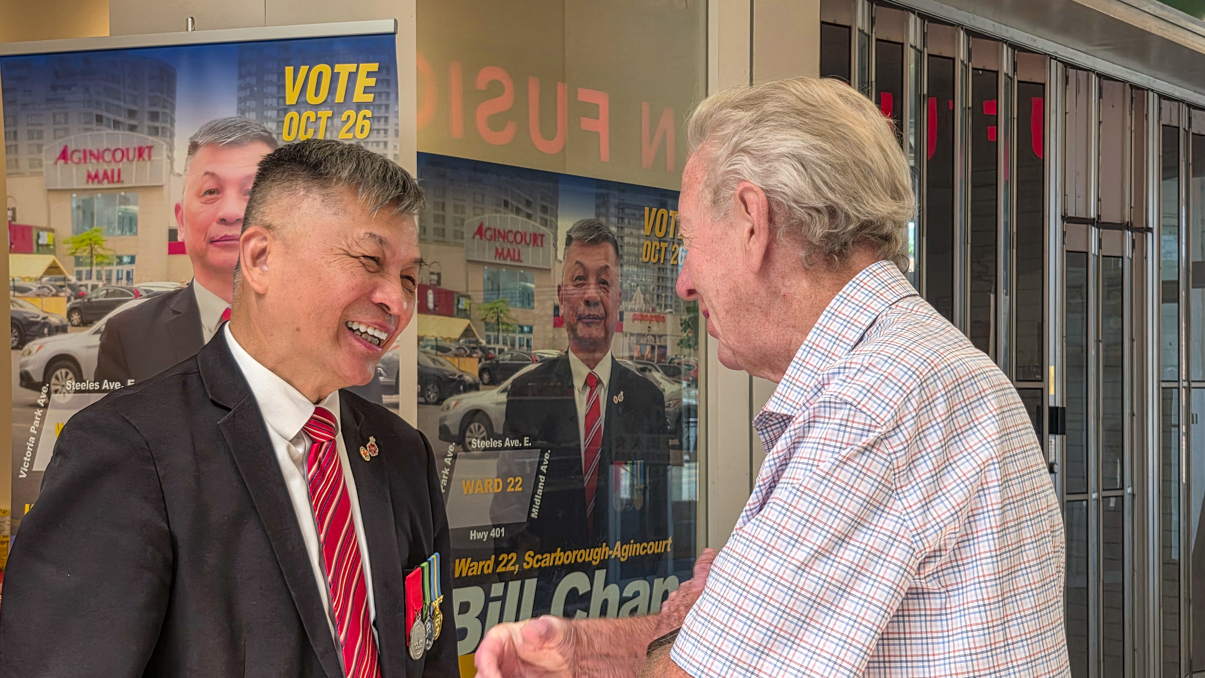 Retired Toronto Police Officer Bill Chan Runs for City Councillor in Ward 22, Scarborough—Agincourt