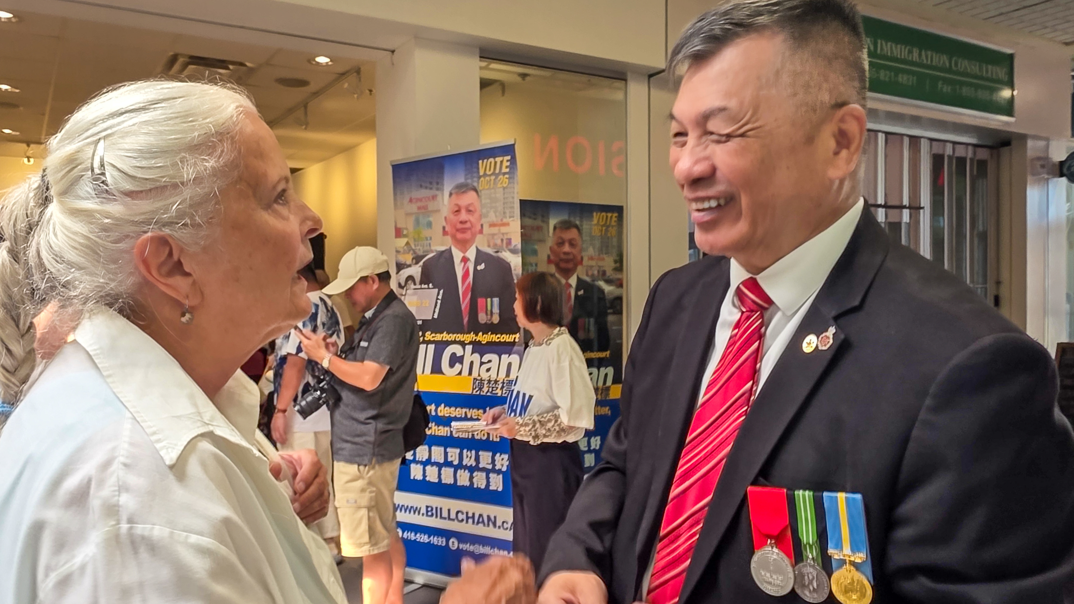「当年的 Bill Sir 回来了！」 盼更进一步服务社区,  退休多伦多警官陈楚标（Bill Chan） 启动竞逐多伦多第22区士嘉堡－爱静阁市议员
