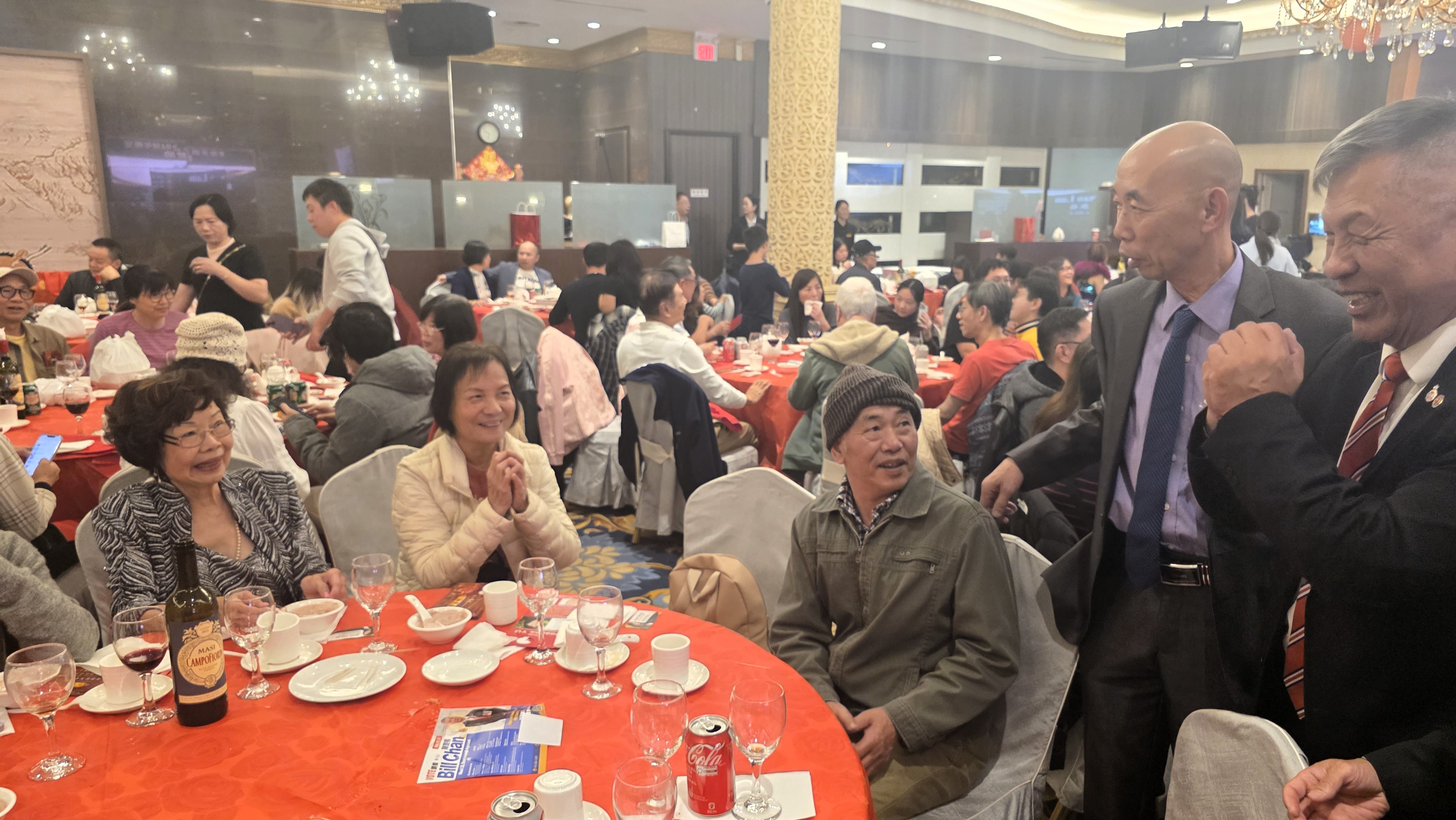 我很榮幸獲邀出席昨天「多倫多新會同鄉會94週年晚宴」！